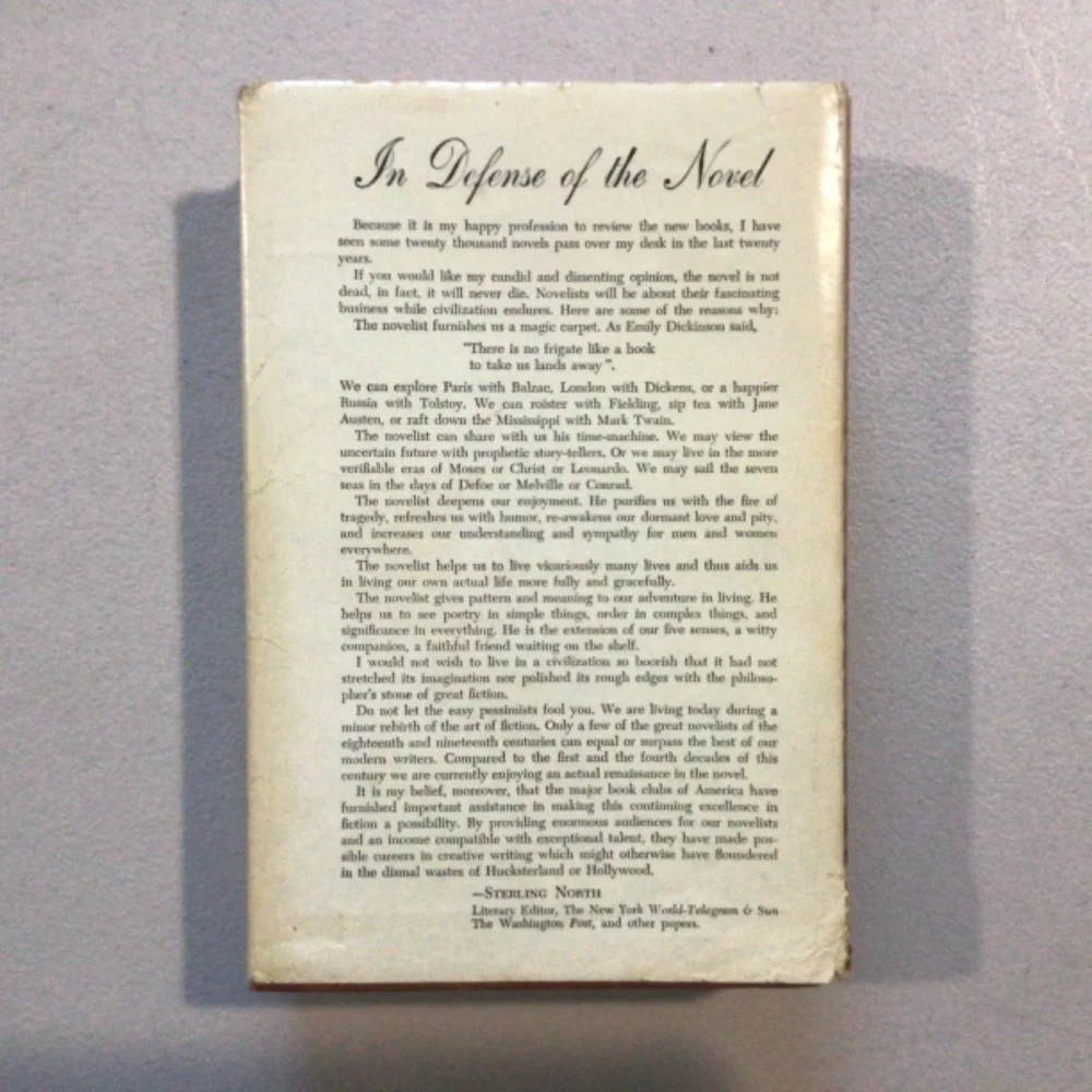 Not as a Stranger by Morton Thompson Vintage Hardcover Book